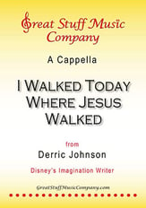 I Walked Today Where Jesus Walked SATB choral sheet music cover